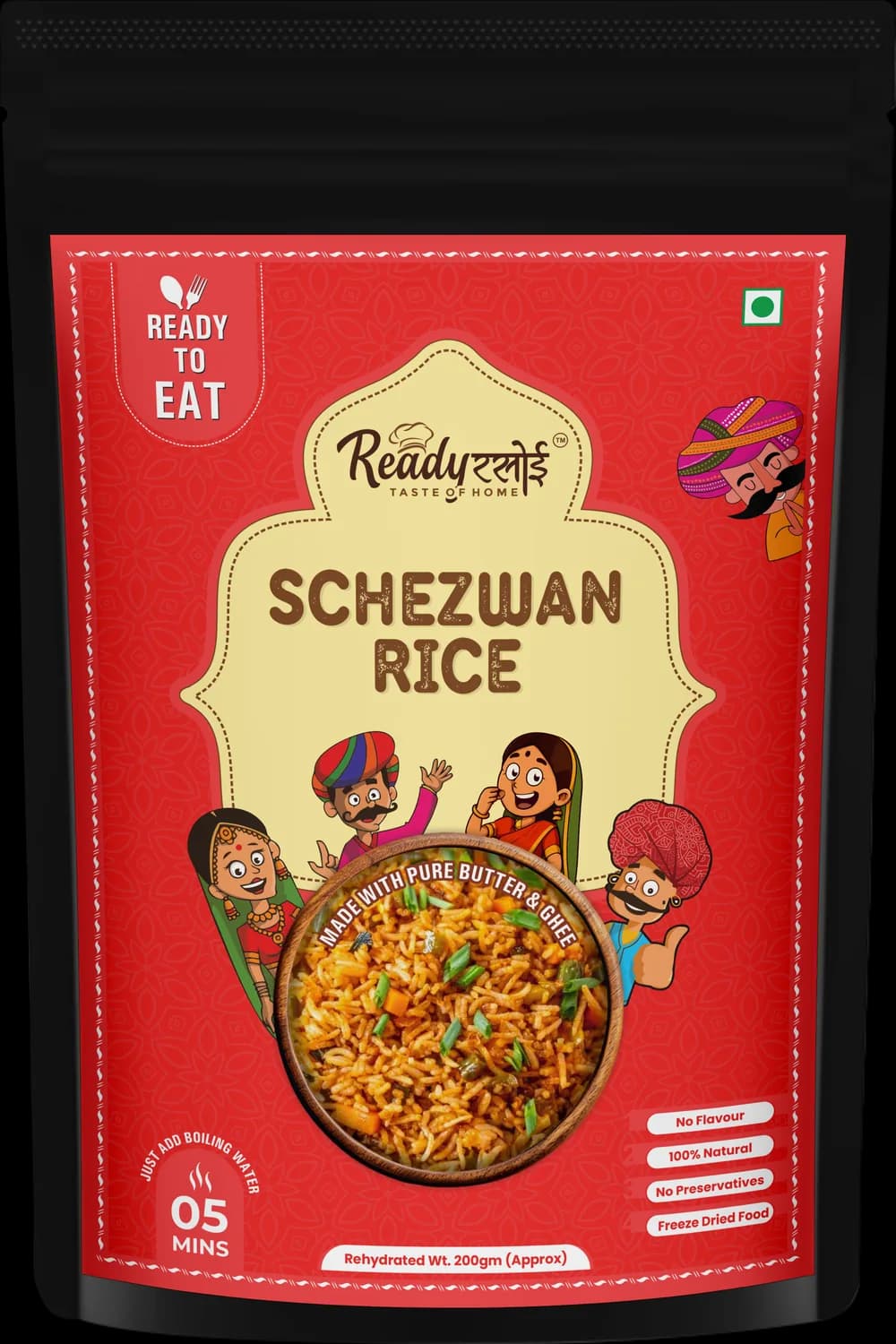 Schezwan Rice pack